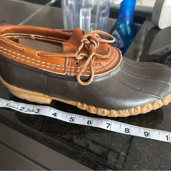 L.L. Bean (6M) Duck Boot Bean Boots Rubber Mocs - Picture 9 of 11